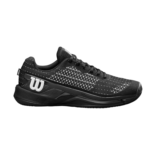 Wilson Herren Rush PRO EXTRA Duty Tennisschuh, Black/Black/White, 46 2/3 EU Wilson Herren Rush PRO EXTRA Duty Tennisschuh, Black/Black/White, 46 2/3 EU von Wilson