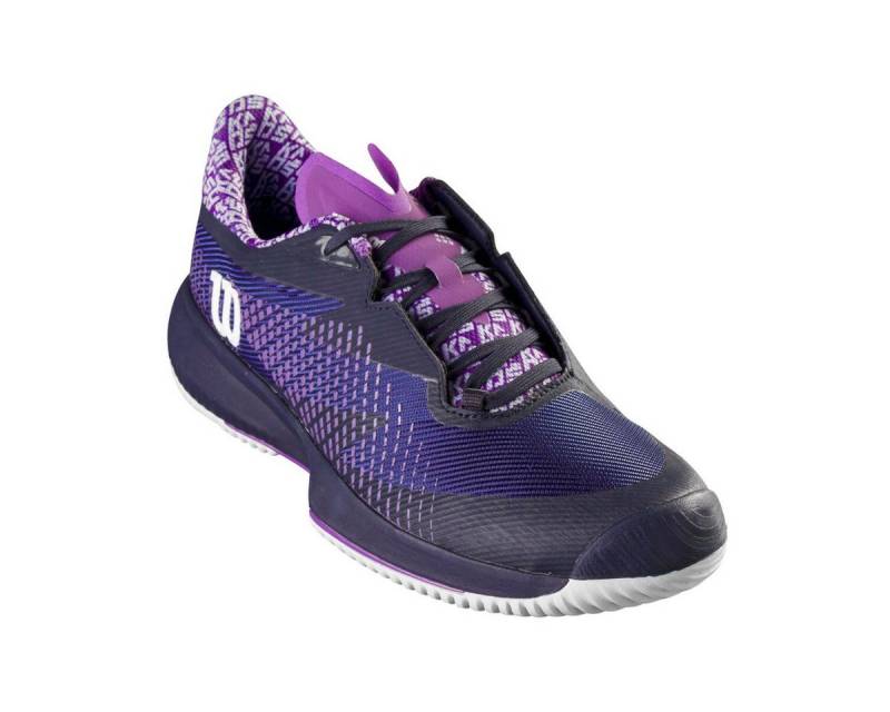 Wilson Kaos Swift 1.5 Allcourt/Leichtigkeit navyblau/lila Damen Tennisschuh von Wilson