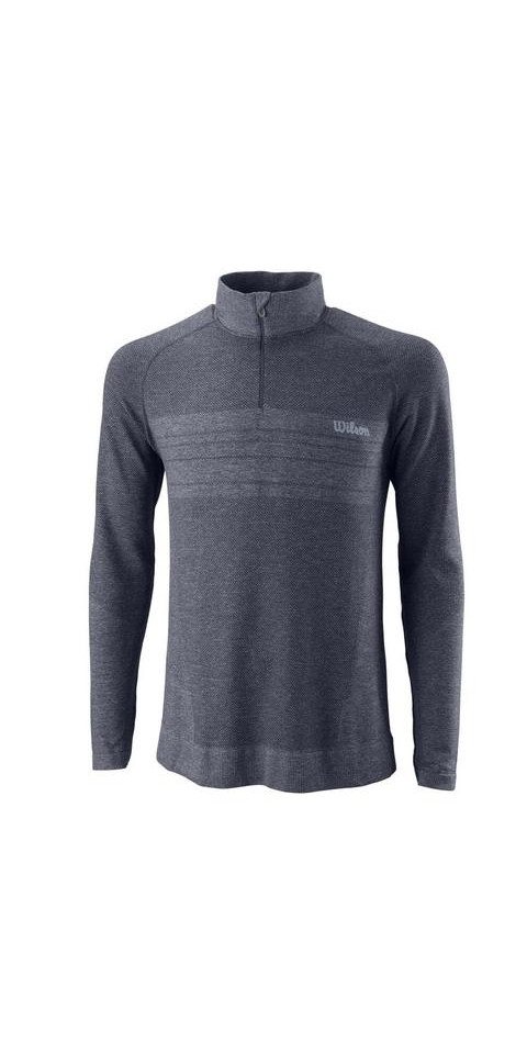 Wilson Langarmshirt LA Shirt zip india ink von Wilson