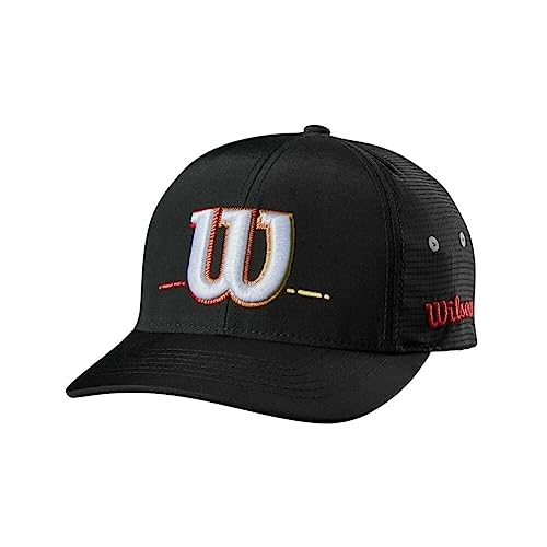 Wilson Men's Cap with a Visor, Black, L/XL von Wilson