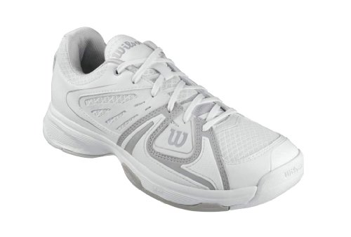 Wilson Rush 2 W Steel Grey/White/New Fushia 8 WRS317740E080 Damen Tennisschuhe, Mehrfarbig (Steel Grey/White/New Fuchsia), EU 42 (UK 8) (US 10) von Wilson