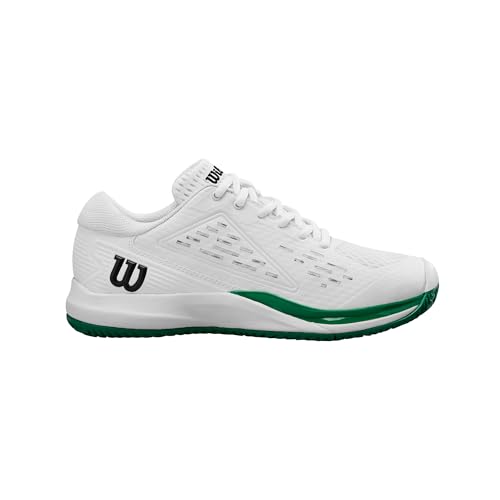 Wilson Rush PRO ACE JR Tennisschuh, White/White/Bosphorus, 36 2/3 EU Wilson Rush PRO ACE JR Tennisschuh, White/White/Bosphorus, 36 2/3 EU von Wilson