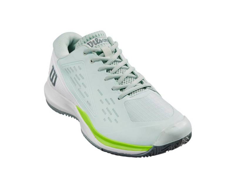 Wilson Rush Pro Ace Clay/Sandplatz 2024 opalblau/weiss Damen Tennisschuh von Wilson
