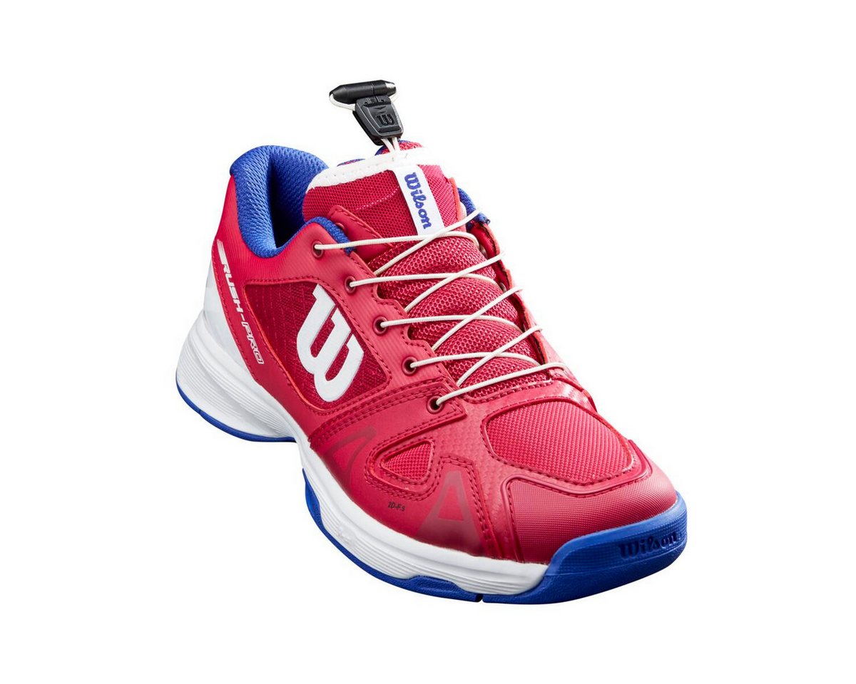 Wilson Rush Pro QL (Quicklace) Allcourt rot Kinder Tennisschuh von Wilson