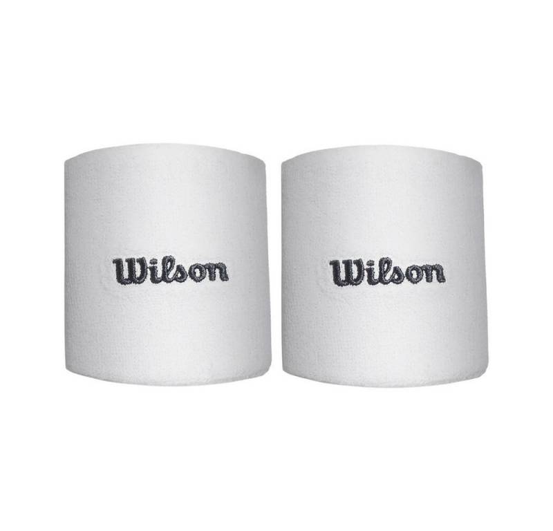 Wilson Schweißband U Terry Logo Wristbands Bright White Wilson Schweißband U Terry Logo Wristbands Bright White von Wilson