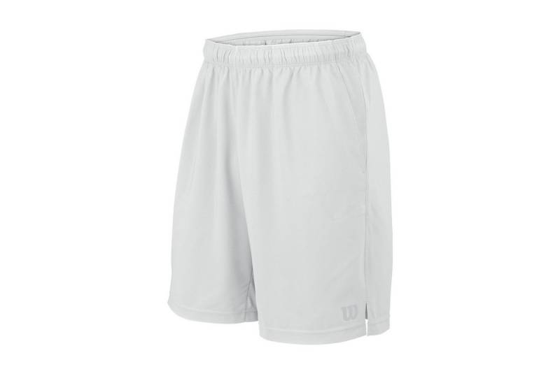 Wilson Shorts Tennishose Woven Rush 9in kurz weiss Herren von Wilson
