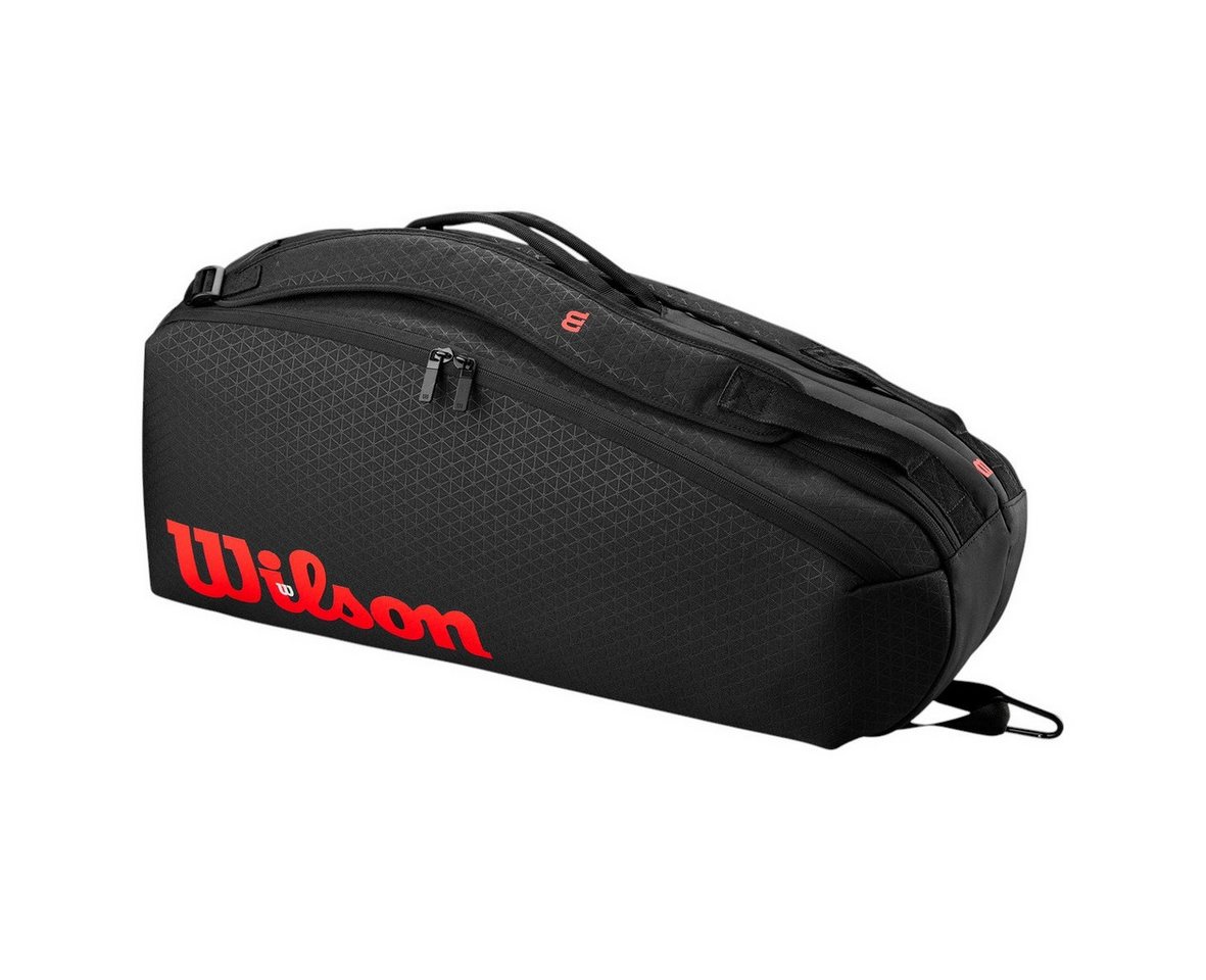 Wilson Sporttasche Tennis-Racketbag Clash V3 (Schlägertasche, 2 Hauptfach) 2025 schwarz von Wilson