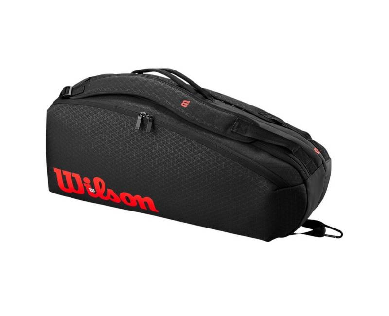 Wilson Sporttasche Tennis-Racketbag Clash V3 (Schlägertasche, 2 Hauptfach) 2025 schwarz von Wilson