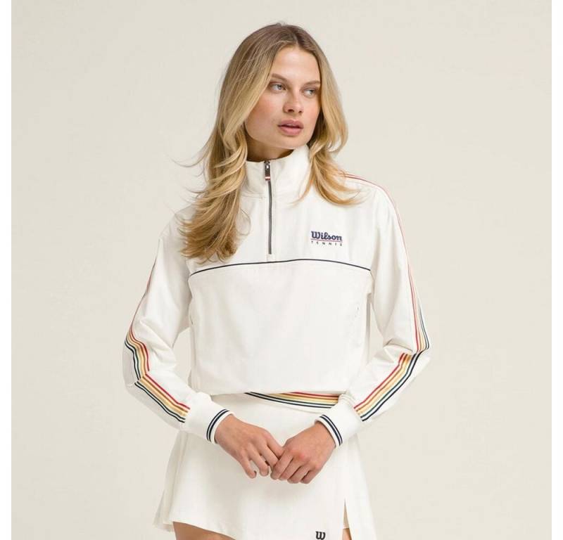 Wilson Sweatshirt W Davenport Woven Popover Sandrift von Wilson