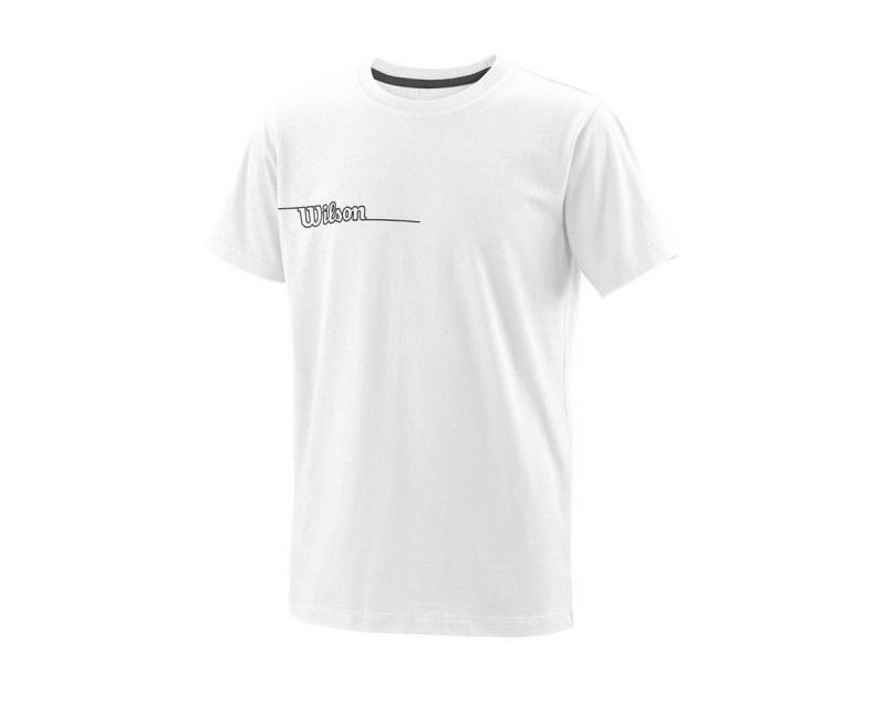 Wilson T-Shirt Team II Tech Crew weiss Jungen von Wilson