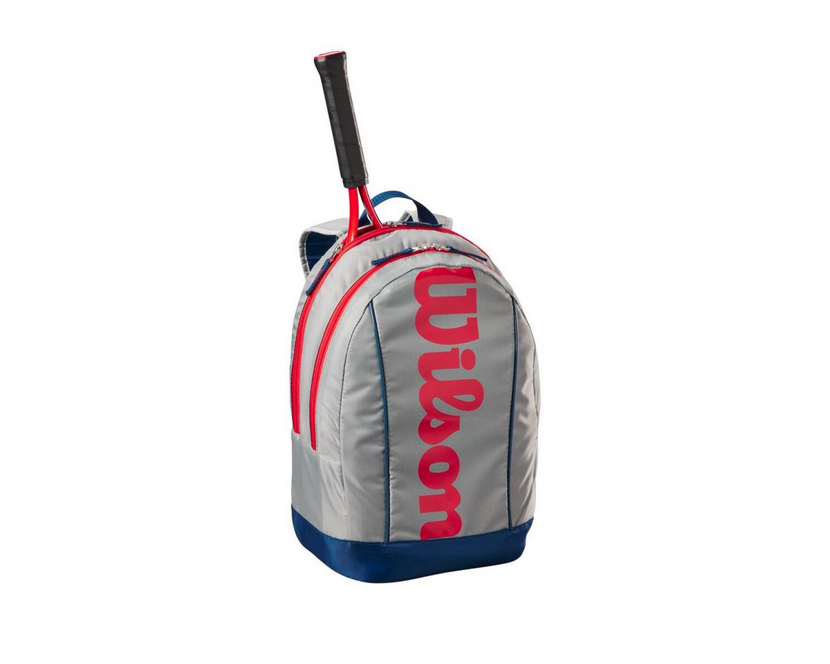Wilson Tennisrucksack Junior/Kinder (Hauptfach+Schlägerfach) grau von Wilson