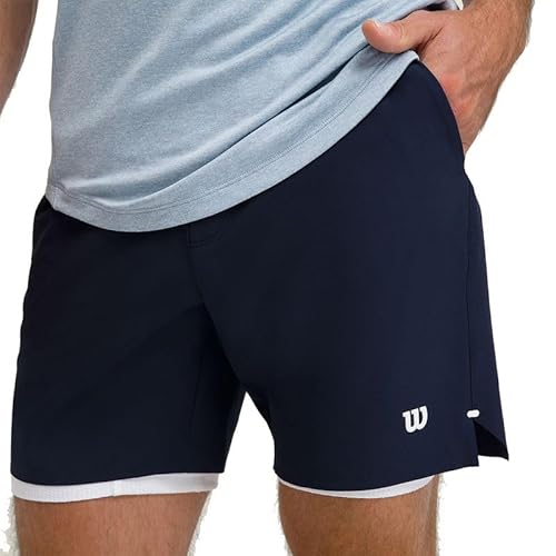 Wilson Tournament Pro Short Herren Shorts dunkelblau XXL von Wilson