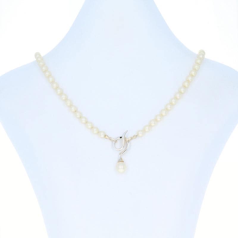 Simulierte Perle Perlenkette - Sterling Silber 5, 7 Mm Hakenverschluss W/U4197 Simulierte Perle Perlenkette - Sterling Silber 5, 7 Mm Hakenverschluss W/U4197 von WilsonBrothers