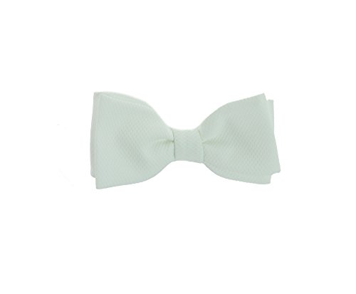WILVORST Classics Frackschleife Fliege Piqué Weiss 100% Baumwolle von Wilvorst