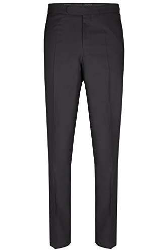 Wilvorst Herren Frack Hose | Schwarz | Slim Line - Slim Fit | IWS Fresco 260g | White Tie | 100% Schurwolle | (102) von Wilvorst