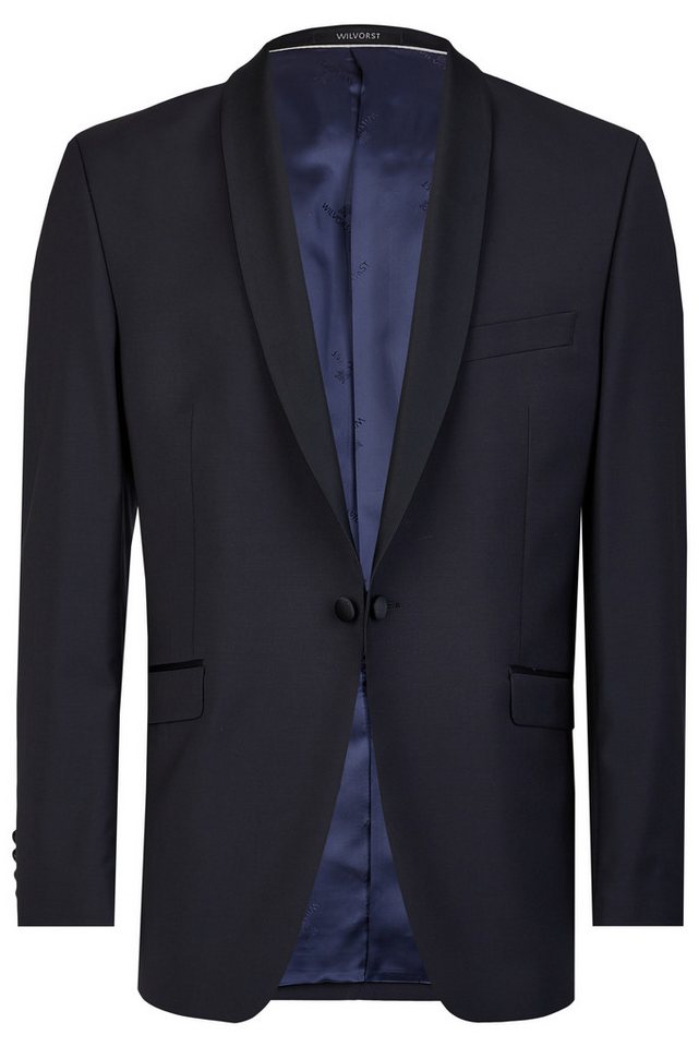 Wilvorst Smokingsakko Wilvorst CLASSICs Herren Smokingsakko Modern-Fit Mitternachtsblau von Wilvorst