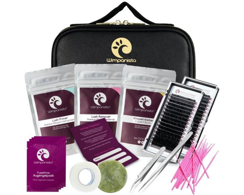 Wimpanista Einzelwimpern Wimpernverlängerung Set 1:1 Technik, 13 tlg. Wimpanista Einzelwimpern Wimpernverlängerung Set 1:1 Technik, 13 tlg. von Wimpanista