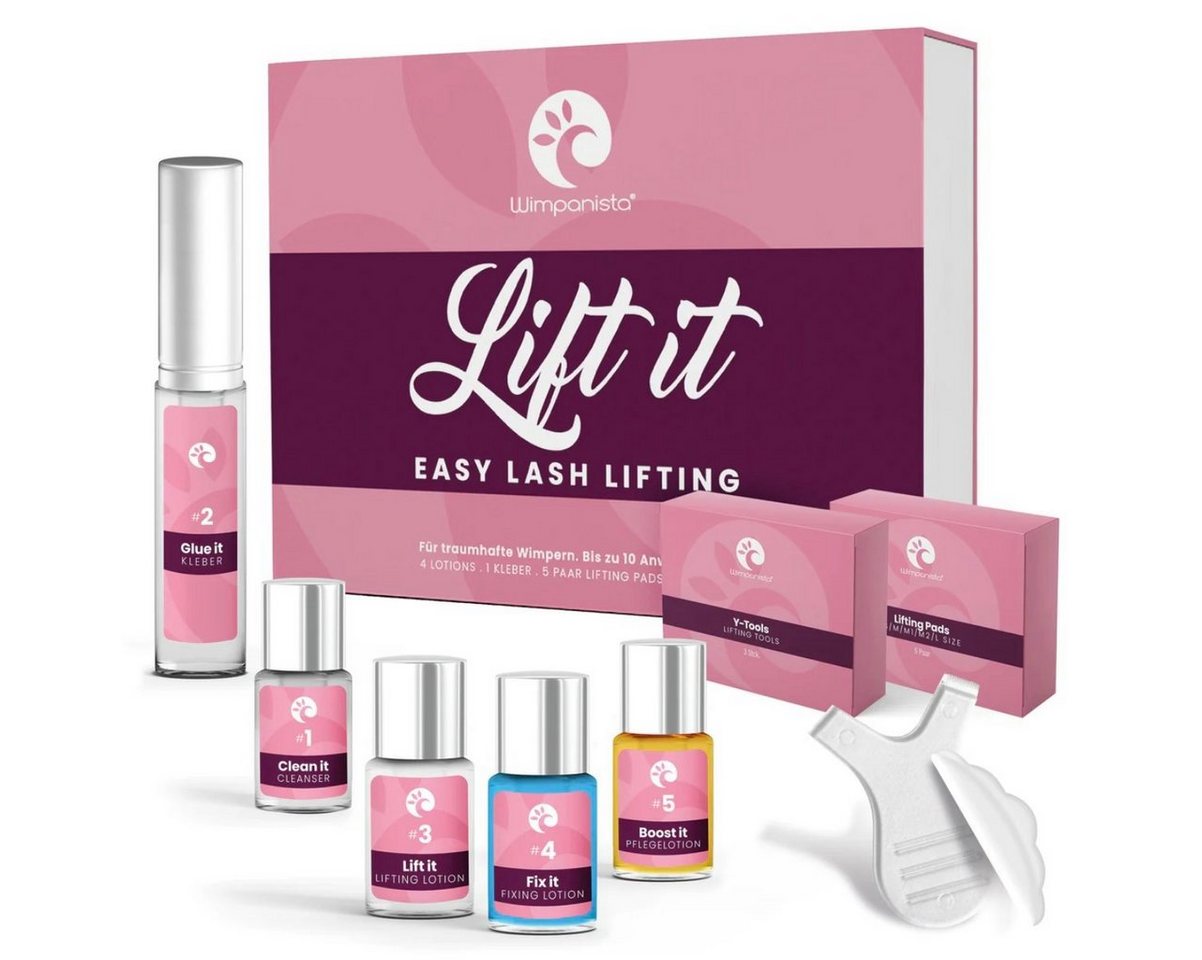 Wimpanista Wimpernpflege Lash Lifting Set 'Lift It', 1-tlg. von Wimpanista