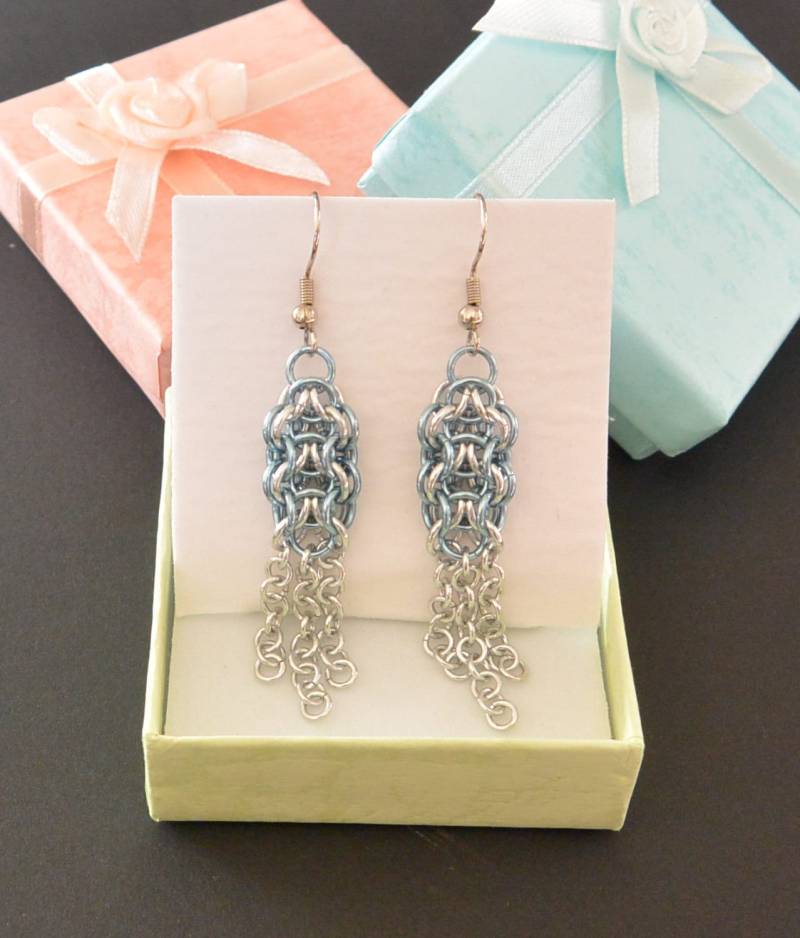 Elfweave Chainmail Ohrringe Elfweave Chainmail Ohrringe von WimsiDesign