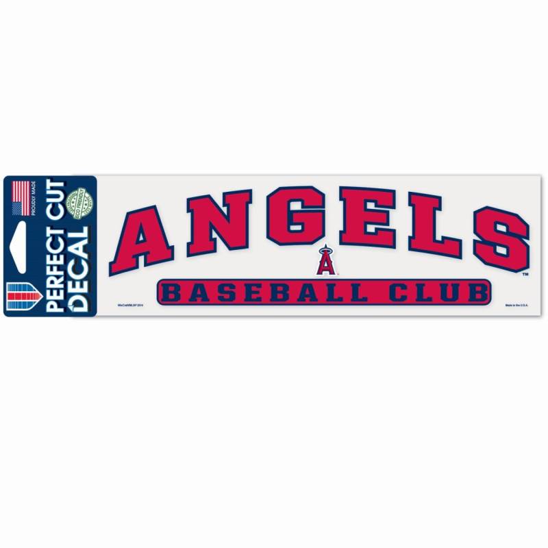 MLB Perfect Cut Aufkleber 8x25cm Los Angeles Angels von WinCraft