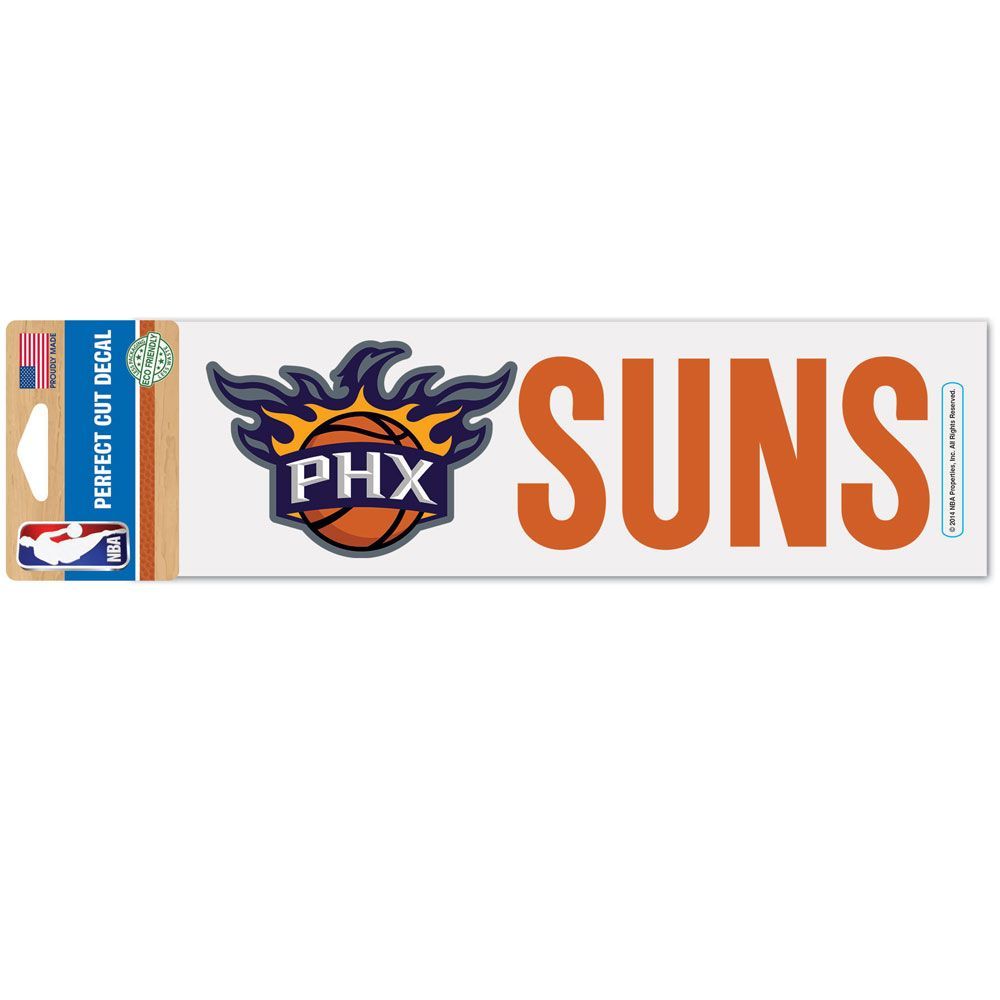 NBA Perfect Cut Aufkleber 8x25cm Phoenix Suns von WinCraft