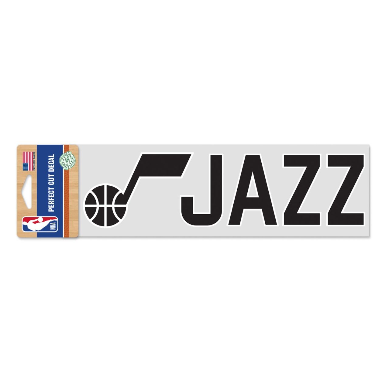 NBA Perfect Cut Aufkleber 8x25cm Utah Jazz von WinCraft