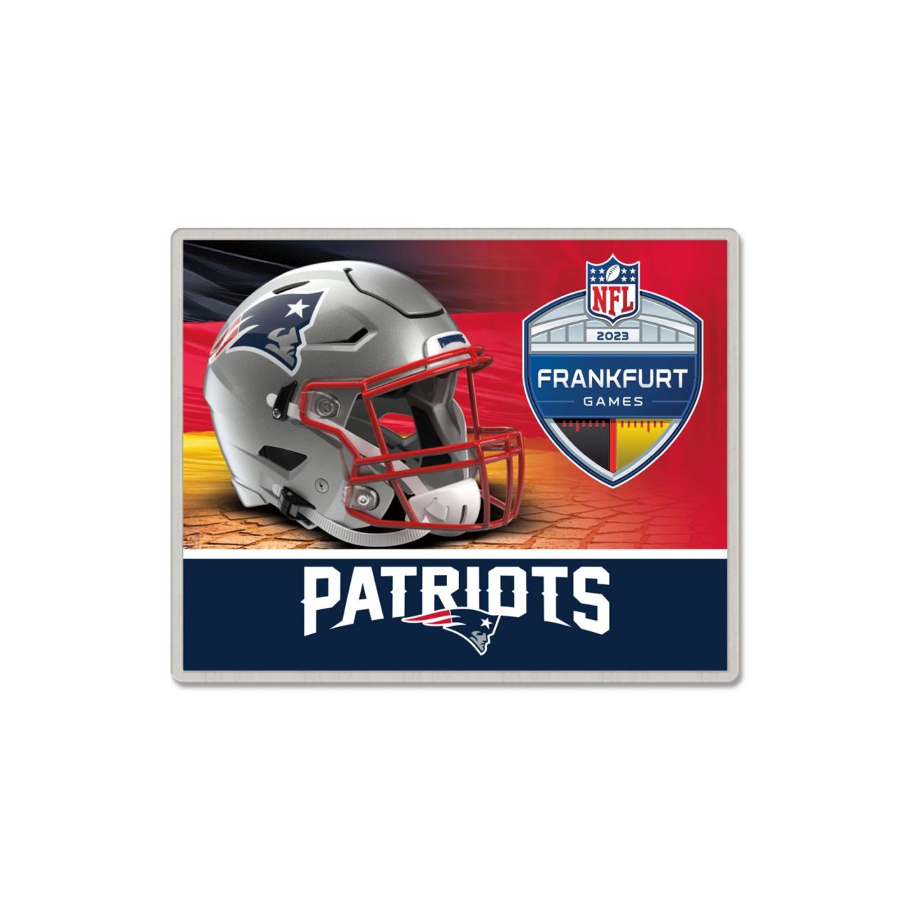 NFL FRANKFURT New England Patriots Pin Badge Anstecknadel von WinCraft