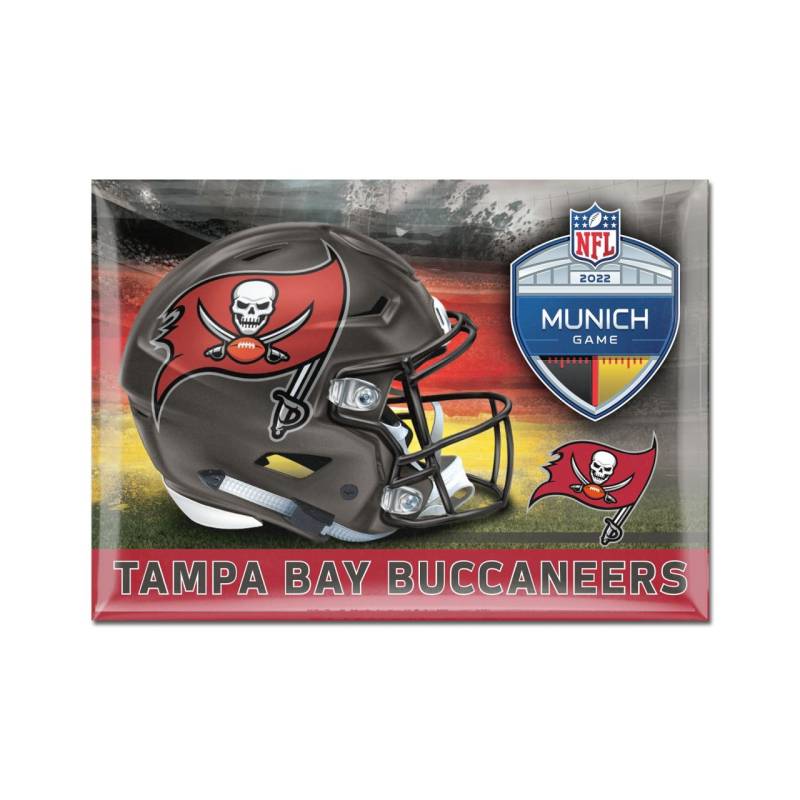 NFL Munich Game Kühlschrank-Magnet Tampa Bay Buccaneers von WinCraft