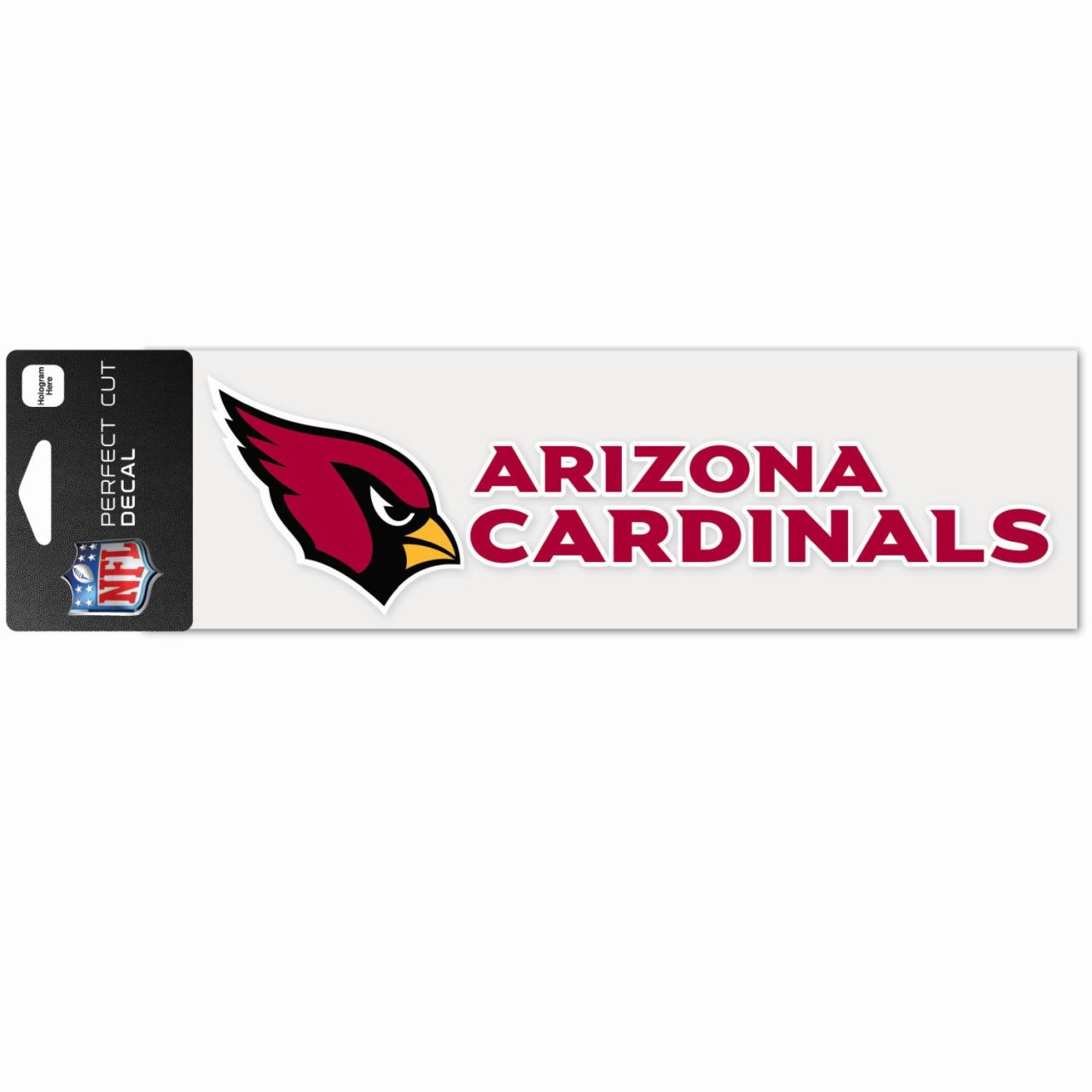 NFL Perfect Cut Aufkleber 8x25cm Arizona Cardinals von WinCraft