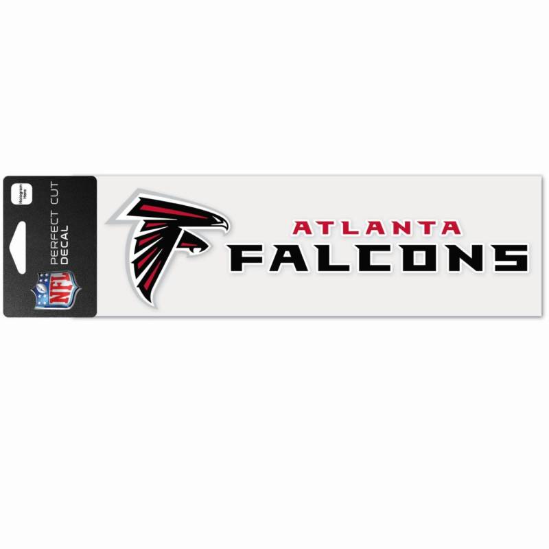 NFL Perfect Cut Aufkleber 8x25cm Atlanta Falcons von WinCraft