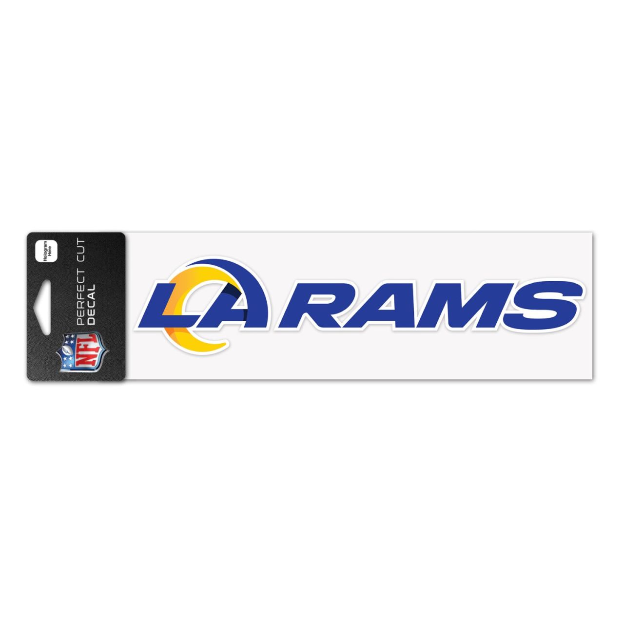 NFL Perfect Cut Aufkleber 8x25cm Los Angeles Rams von WinCraft