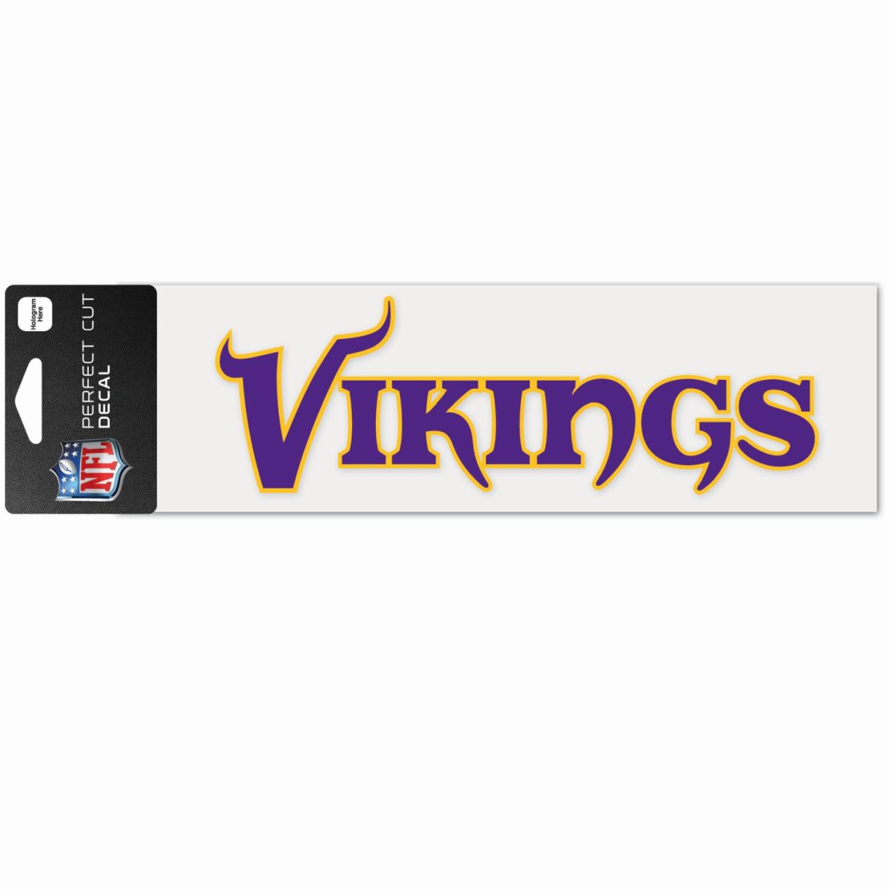 NFL Perfect Cut Aufkleber 8x25cm Minnesota Vikings von WinCraft