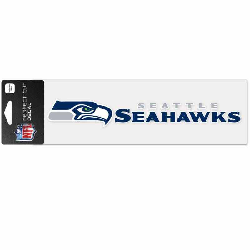 NFL Perfect Cut Aufkleber 8x25cm Seattle Seahawks von WinCraft