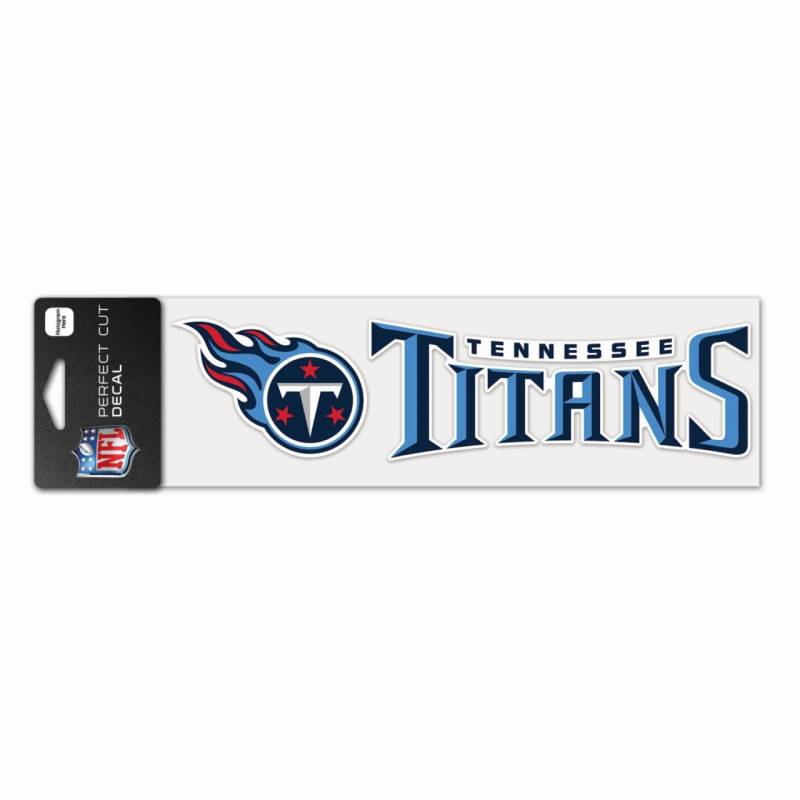 NFL Perfect Cut Aufkleber 8x25cm Tennessee Titans von WinCraft