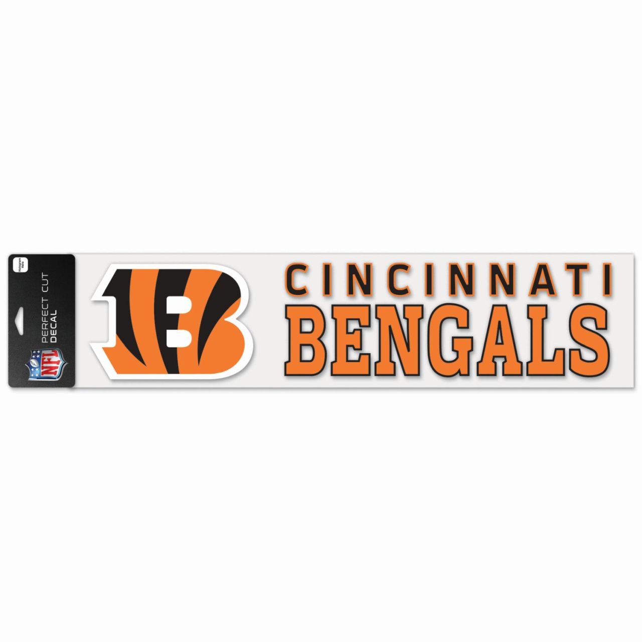 NFL Perfect Cut XXL Aufkleber 10x40cm Cincinnati Bengals von WinCraft