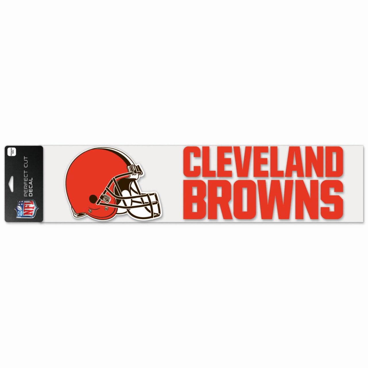 NFL Perfect Cut XXL Aufkleber 10x40cm Cleveland Browns von WinCraft