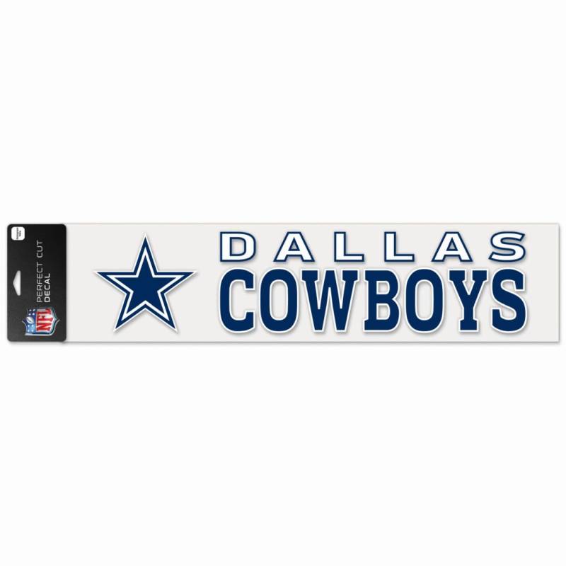 NFL Perfect Cut XXL Aufkleber 10x40cm Dallas Cowboys von WinCraft