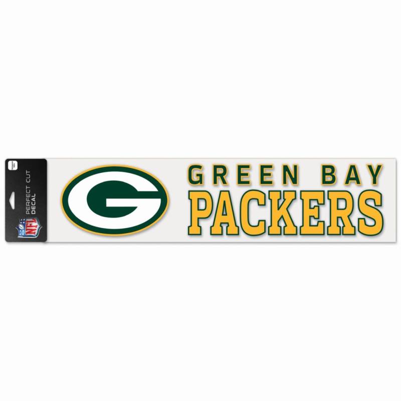 NFL Perfect Cut XXL Aufkleber 10x40cm Green Bay Packers von WinCraft