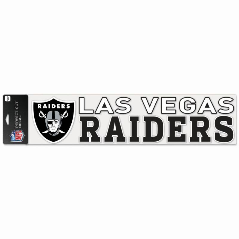 NFL Perfect Cut XXL Aufkleber 10x40cm Las Vegas Raiders von WinCraft