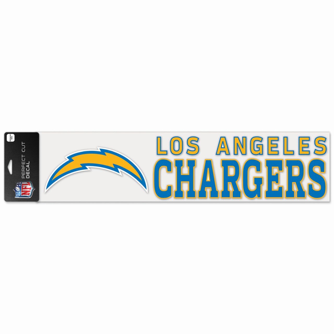 NFL Perfect Cut XXL Aufkleber 10x40cm Los Angeles Chargers von WinCraft