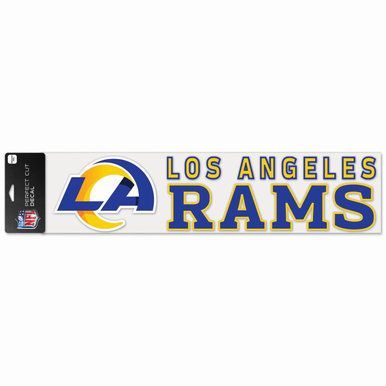 NFL Perfect Cut XXL Aufkleber 10x40cm Los Angeles Rams von WinCraft
