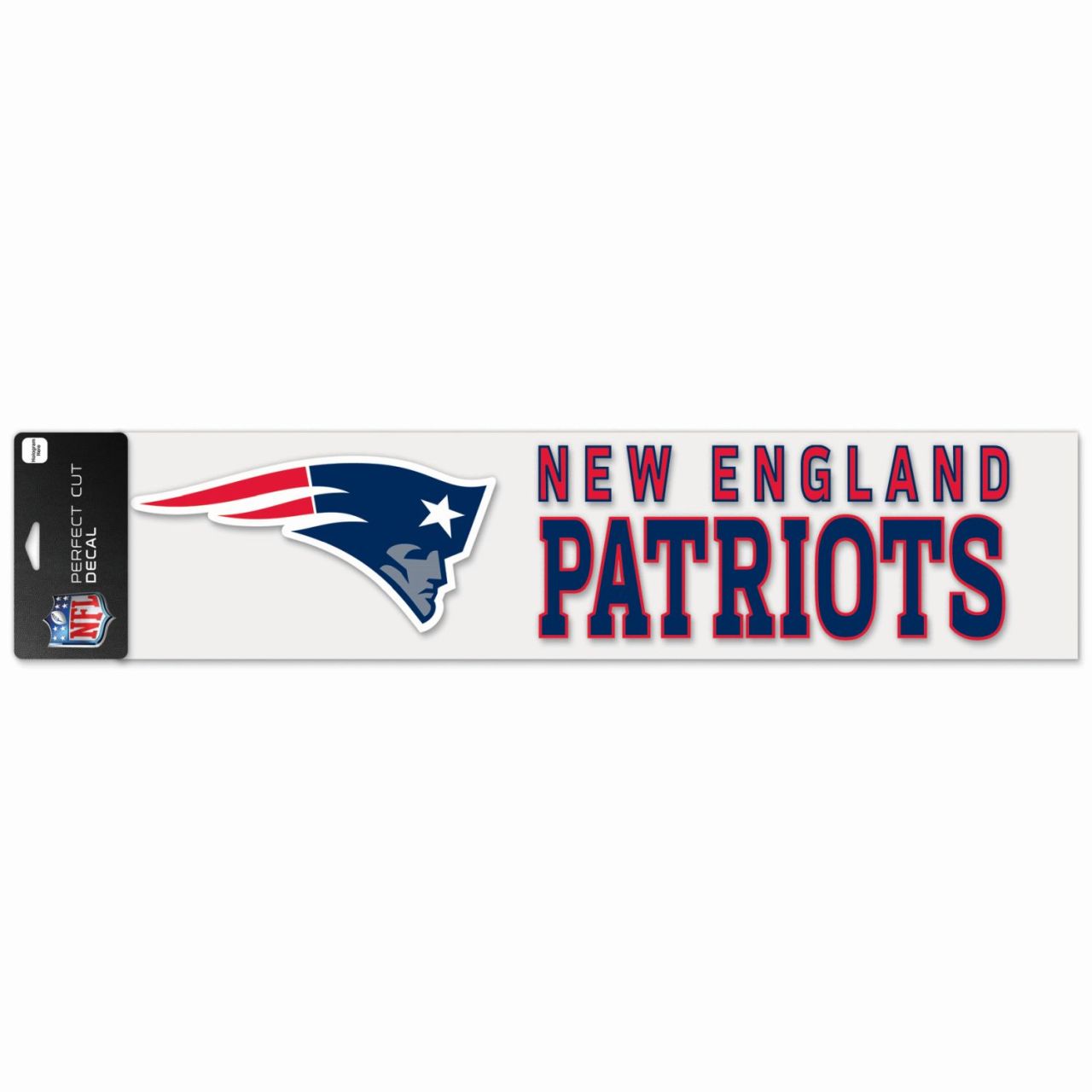 NFL Perfect Cut XXL Aufkleber 10x40cm New England Patriots von WinCraft