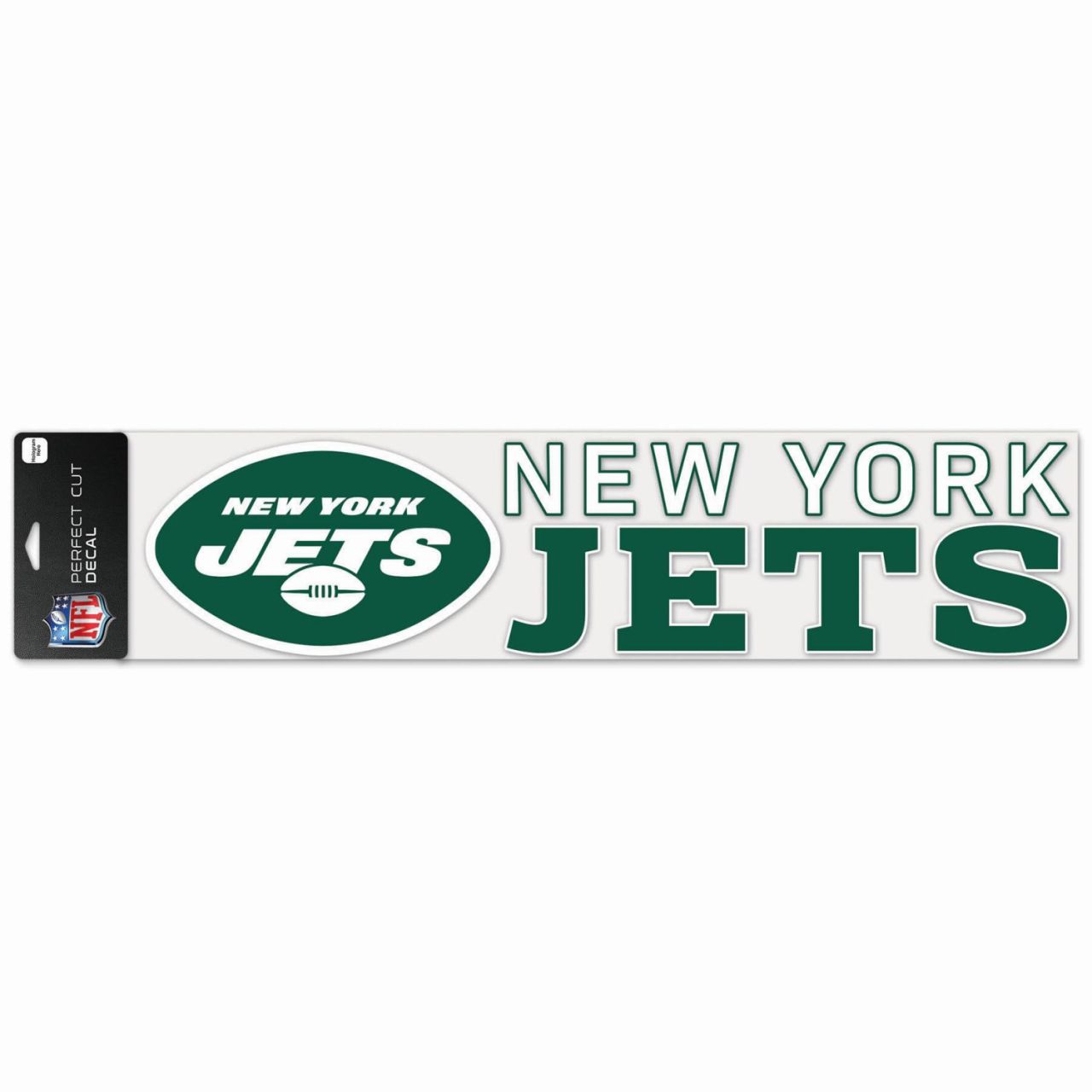 NFL Perfect Cut XXL Aufkleber 10x40cm New York Jets von WinCraft