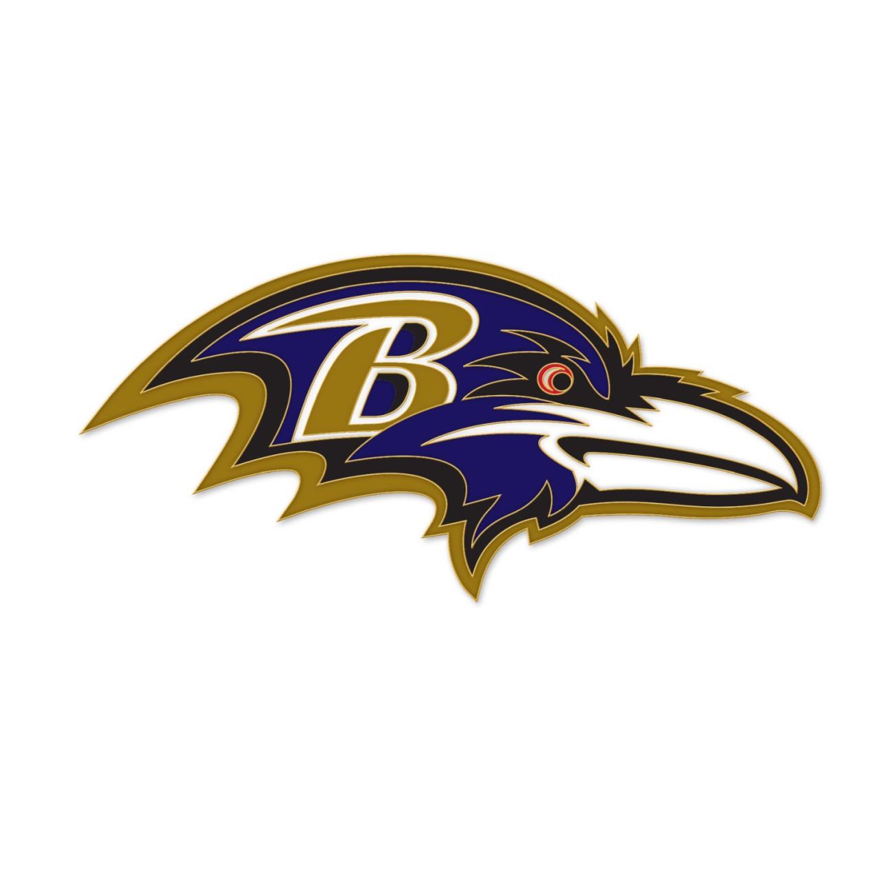 NFL Universal Schmuck Caps PIN Baltimore Ravens LOGO von WinCraft