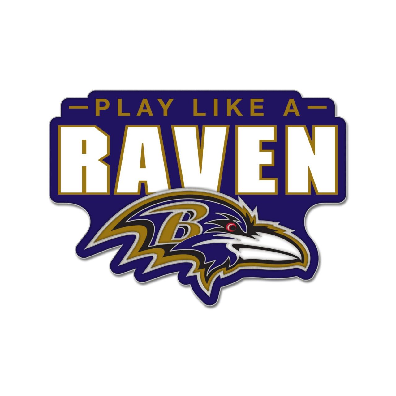 NFL Universal Schmuck Caps PIN Baltimore Ravens SLOGAN NFL Universal Schmuck Caps PIN Baltimore Ravens SLOGAN von WinCraft