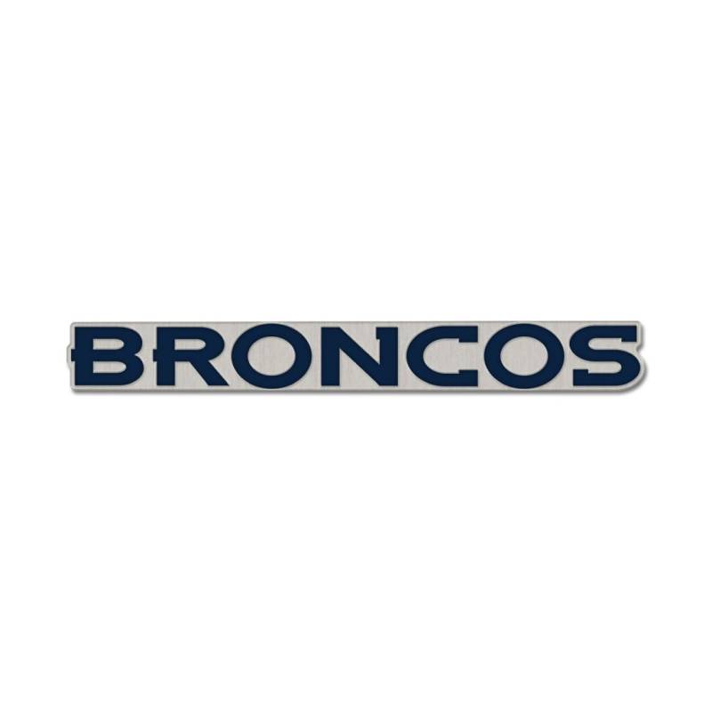 NFL Universal Schmuck Caps PIN Denver Broncos BOLD von WinCraft