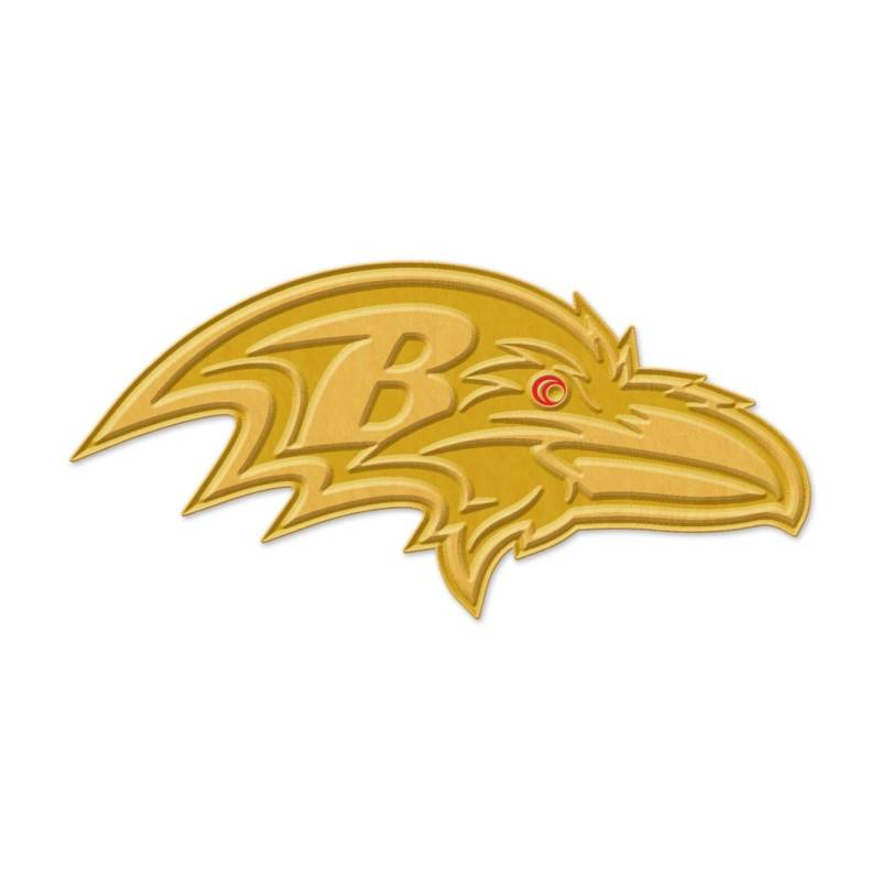 NFL Universal Schmuck Caps PIN GOLD Baltimore Ravens von WinCraft