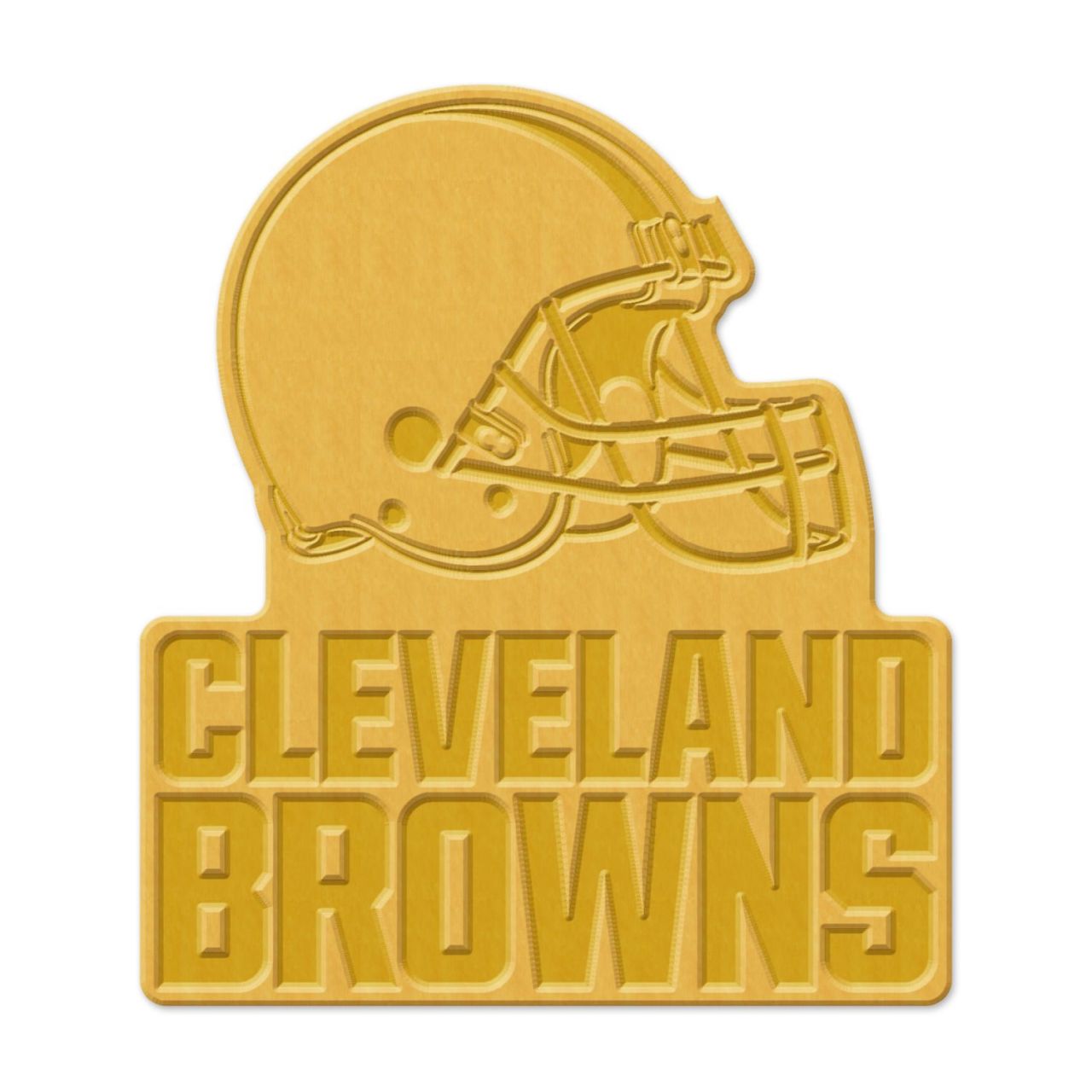 NFL Universal Schmuck Caps PIN GOLD Cleveland Browns von WinCraft