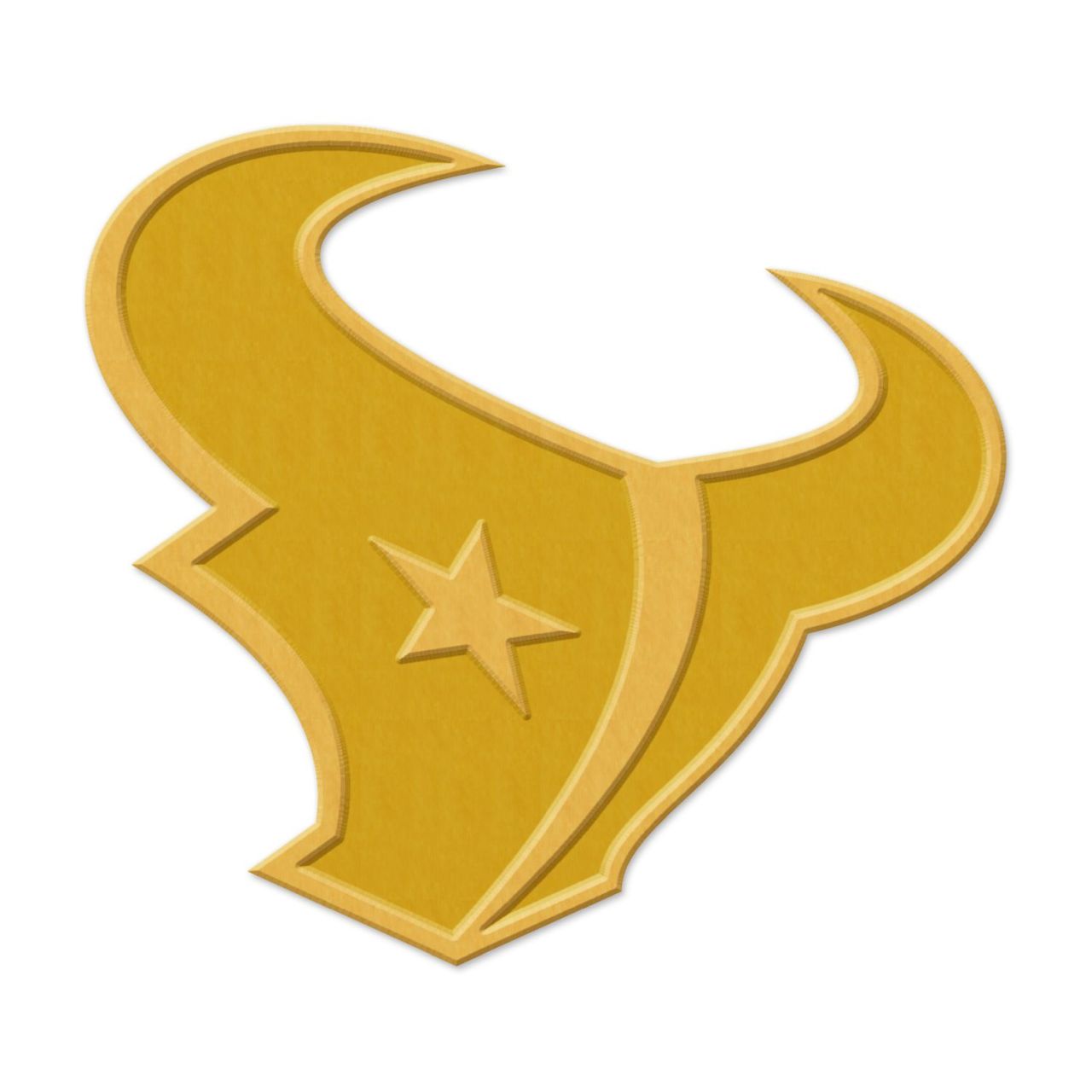 NFL Universal Schmuck Caps PIN GOLD Houston Texans von WinCraft