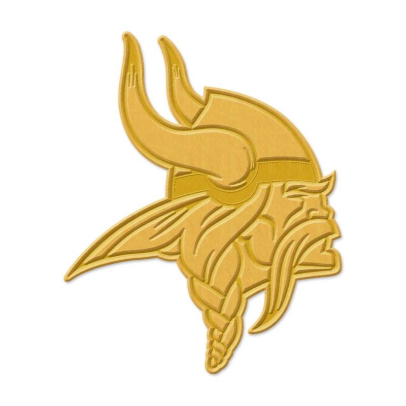 NFL Universal Schmuck Caps PIN GOLD Minnesota Vikings von WinCraft